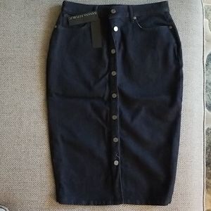 Banana republic denim pencil skirt sz 4